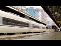 JR西日本 683系が名古屋駅を発車するだけの動画(ミュージックホーン有り)