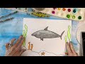 How To Draw A Shark Step By Step Guided Drawing