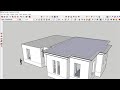 how to design parapet with sketchup