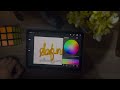 3D🌼 Brush in procreate using adobe fresco : by shaikh safina