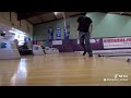 Bowling Form View From Side With Music // Bowling Two Handed