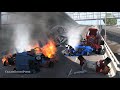 Massive Spike Strip Pileup Crashes #10 – BeamNG Drive | CrashBoomPunk