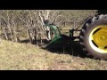 Huisache & Mesquite removal - Dougherty Turbo Saw in action.