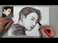 BTS | Jung Kook | Drawing Timelapse