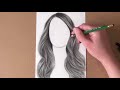 DO'S & DON'TS: How to Draw Realistic Hair | Step by Step Drawing Tutorial