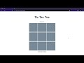 Coding Tic Tac Toe (PWA)