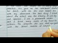 Diary entry writing how to write in english