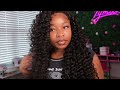 START TO FINISH MELTED 13x6 DEEP WAVE HD LACE FRONTAL WIG INSTALL Ft. Ossilee Hair