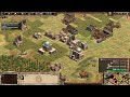 Saving and pushing | Noob 4v4 | Land Nomad | Age Of Empires 2