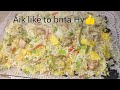 New Chinese Biryani|Chicken Vegetable Rice|10 minutes Rice recipe|Chinese Biryani By Sana's Menu