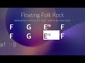 Floating Folk Rock #backingtrack C major, 116bpm. Play along & have fun!