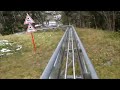 La Luge dans les Montagnes de Chamonix