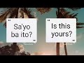 PANG ARAW-ARAW NA TAGALOG LANGUAGE