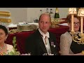 LIMITED TIME Nearly Full FOOTAGE: Emperor and King make speech at the State Banquet in U.K. 英国晩餐会