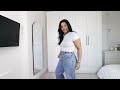 ABERCROMBIE & FITCH DENIM JEANS HAUL + TRY ON | SIZE UK 14 | 2024 | Oriana White