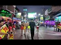 [4K] 🇹🇭 Patong Nightlife Walking Streets Bangla Road in 2024 Rainy Season Vibes Phuket, Thailand