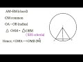 Theorem 2 & converse proof from circle of class 9 #circle #youtube #maths
