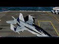 DCS F/A-18C Case 1 Landing practice