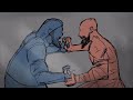 KRATOS VS THOR God of War Ragnarok ANIMATION! | Animated by Uzochukwu Njkou | Audio by Creshen