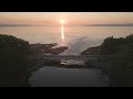 Blue Hill Falls (Blue Hill, Maine) Cinematic Maine Coast Drone Footage