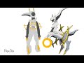 Arceus and archaos are enemies