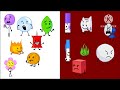 BFDI All Stars Viewer Voting 1 (Vote on the poll in the description)