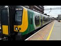 Rush Hour Trains at: Watford Junction, WCML, 26/08/22 Feat. LSL 87002