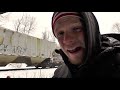 ❄️ Freight Train Struggles Uphill in the Snow ❄️ | Merry Christmas