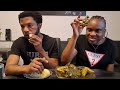 Bitterleaf and Fufu +Assorted Meat Food Mukbang#africanfood