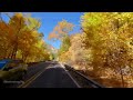 Sedona Arizona Scenic Drive - Oak Creek Canyon to Flagstaff 4K Autumn Colors