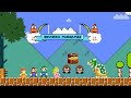 Mario's Gold Power-Up vs 9999 Luigi in Super Mario Bros?