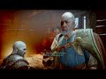 God of War Ragnarök PS4\ Kratos meets Thor and Odin