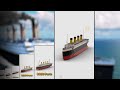 LEGO Titanic in Different Scales | Comparison