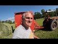 Baling Hay with the Farmall 756 and 656 Diesels