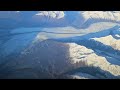 기장이 직접 촬영한 빙하산입니다. This is a video of Glacier Mountain taken by the plane's captain himself.