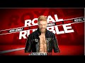 2023 ROYAL RUMBLE  MEN ENTRY PERDICTION