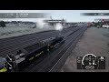 (Train Sim World 2) the Pere Marquette 1225 with SRI passenger cars and a sedan crash at the end