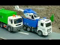 Rescue the truck from the pit with excavator and crane truck  | Excavator dump truck funny stories