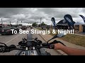 Riding the Sturgis Motorcycle Rally 🏍️: Opening Day Adventure! 🌟