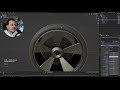 How to Model QUICK and EASY WHEEL in BLENDER 3D! - Full Tutorial + Free Model