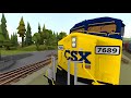 Rolling Line Ep. 157 - CSX Dash 8 Freight - Engines 7689 and 7812