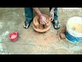 Portable clay stove making at home/Wood stove in india/Clay stove cooking/Mitti ka chulha design