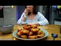 If you have 3 potatoes and 1 egg. Potatoes made like this. Quick and easy recipe. ASMR