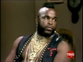Mr T SPEAKING TRUTH ON THE LETTERMAN SHOW