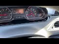 Peugeot 208 Warning light on dashboard catalytic converter issue -solved