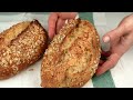 I don't buy bread anymore! The new perfect recipe for quick bread with oats