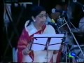 Yeh kanha aa gaye hum live performance lata mangeshkar with amitabh