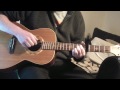 Jeff Buckley -  Hallelujah  ( Acoustic Guitar Cover ) Grace album