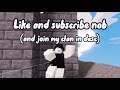 If you don’t have a clan, watch this NOW (Roblox Bedwars)