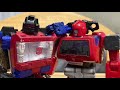 Autobots vs blitzwing and menasor- Transformers stop motion
